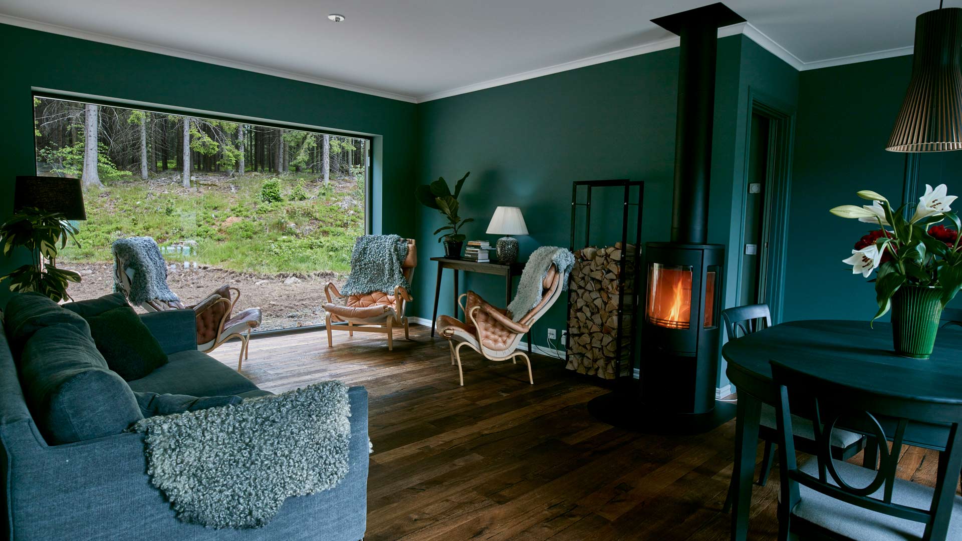 Hemma hos familjen Rosén