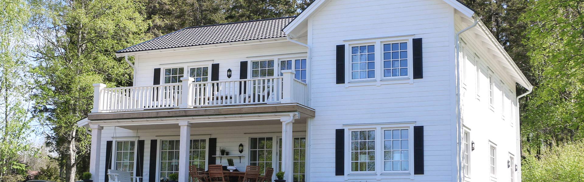 New Englandhus inspirerat av amerikansk elegans