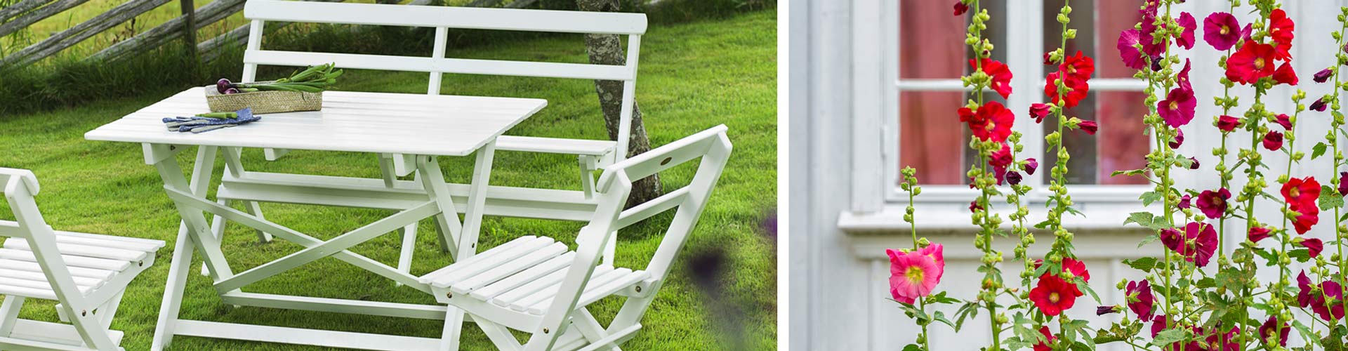 Välj växter efter stilen på ditt trähus