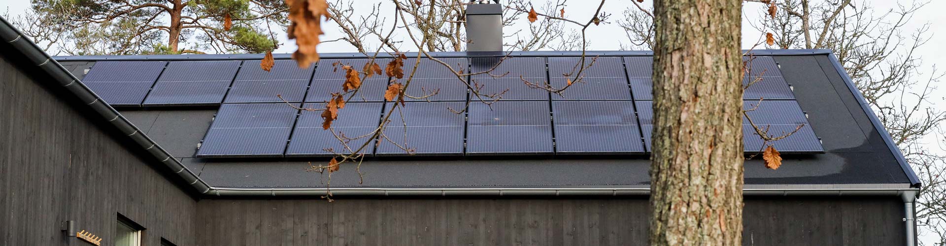 Att investera i solpaneler på nya huset