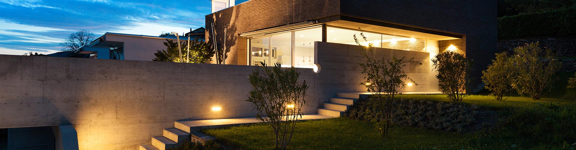 Genomtänkt utomhusbelysning till ditt nya hus