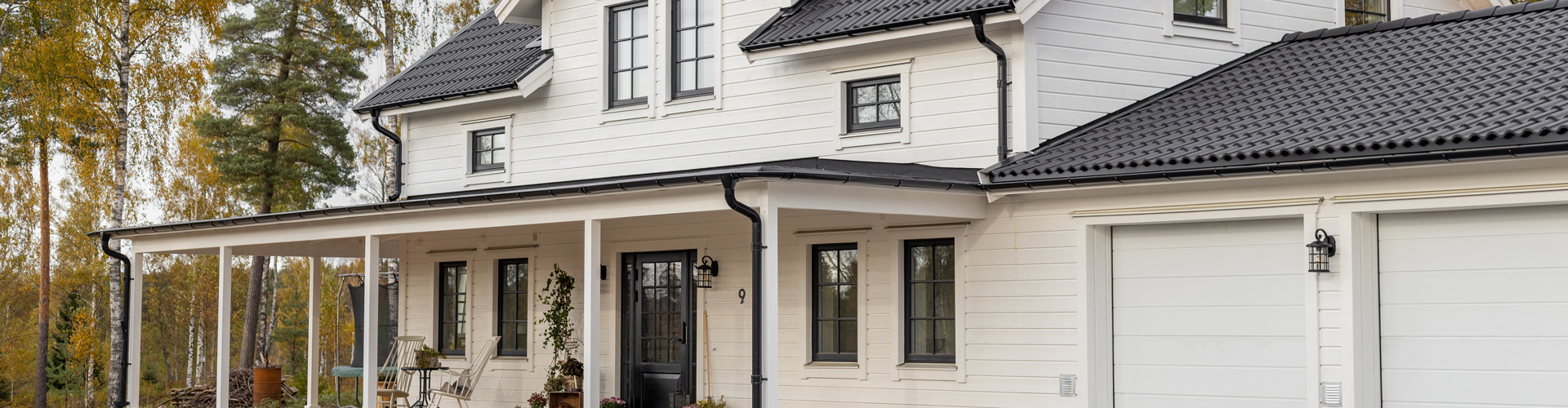 Det amerikanska och skandinaviska möts i drömhuset