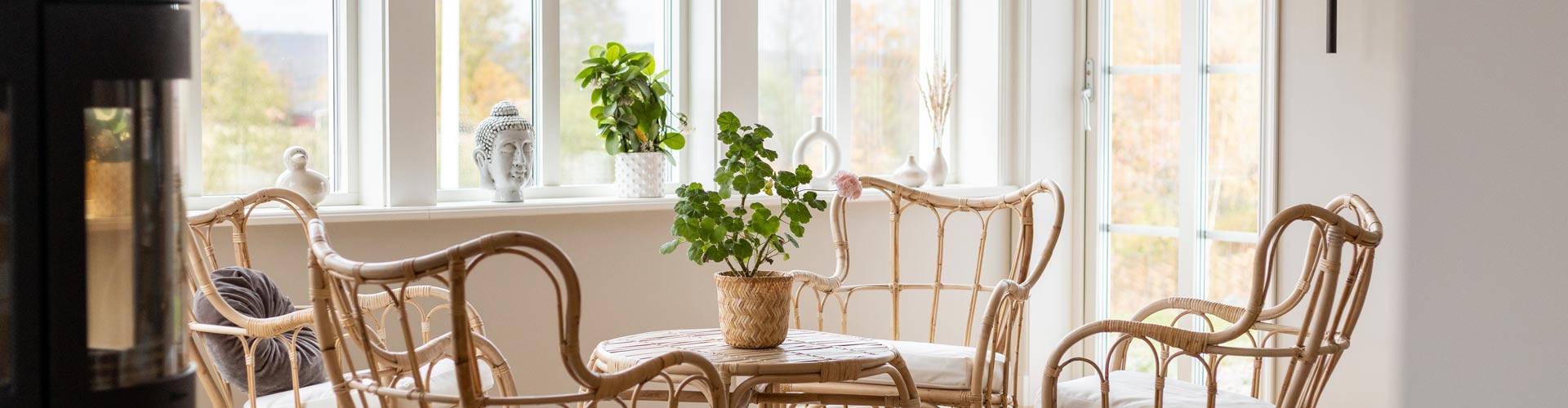 Byggde sitt drömhus i en lantlig idyll