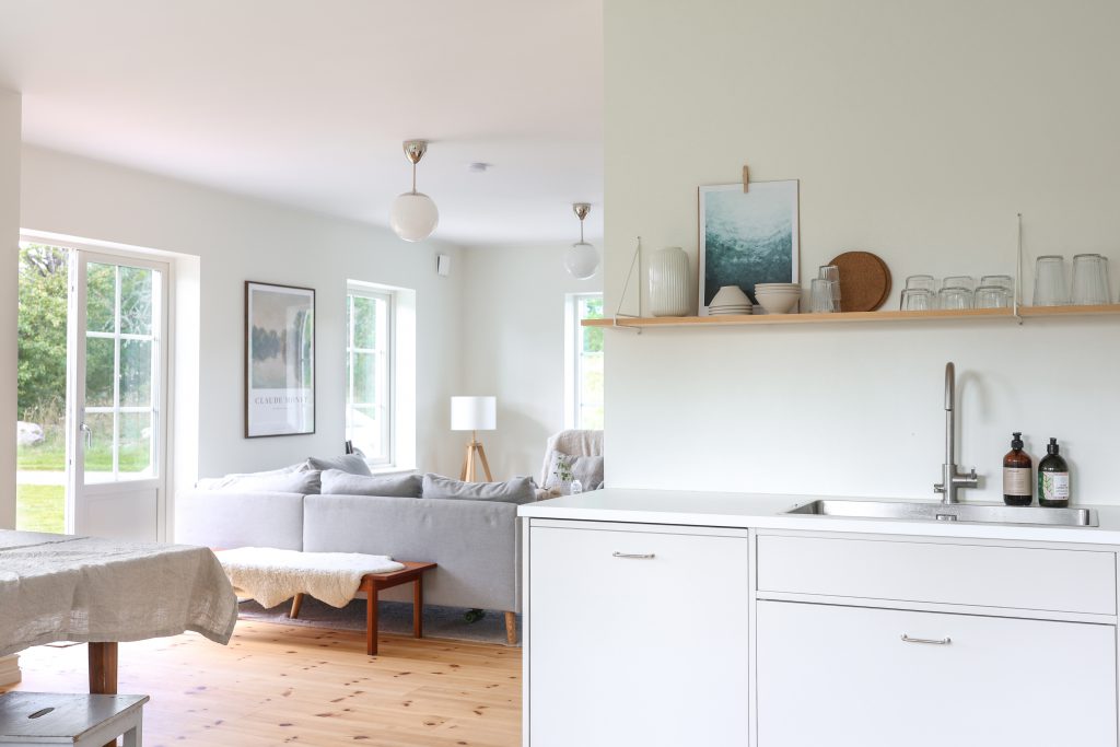 Kök och öppen planlösning