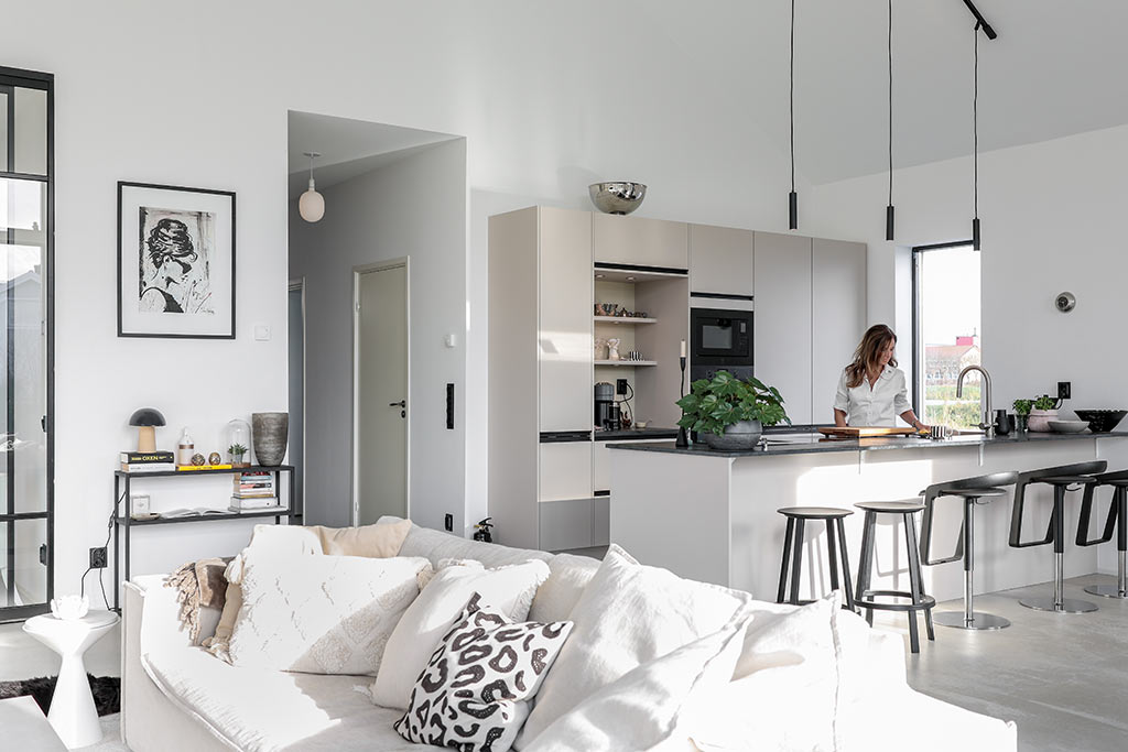 Bild innefrån ladhuset