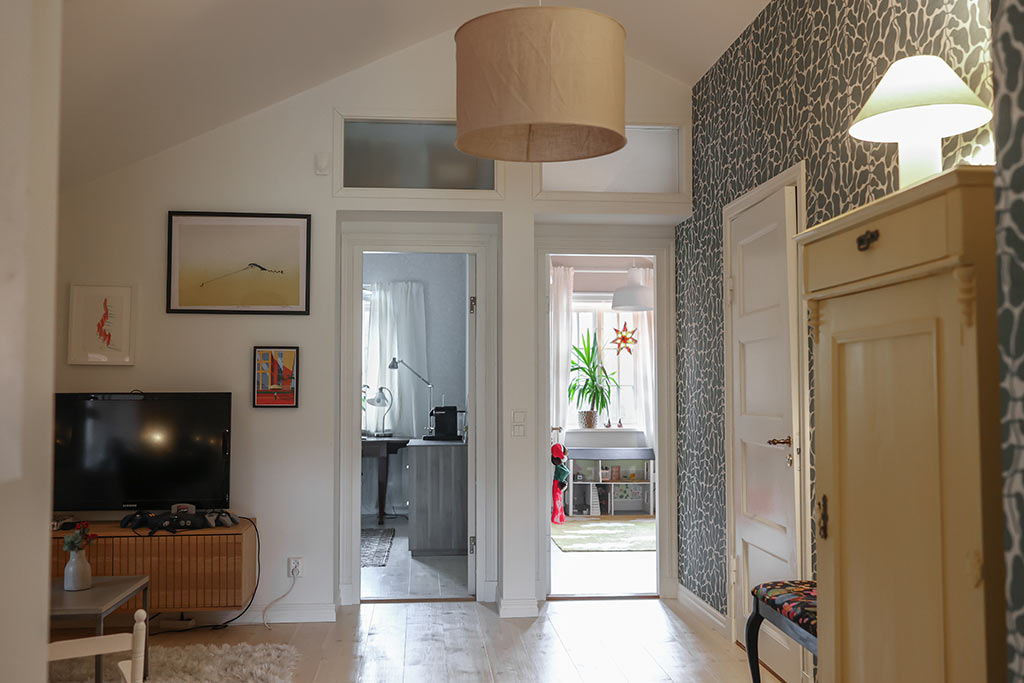 Rum på övervåningen