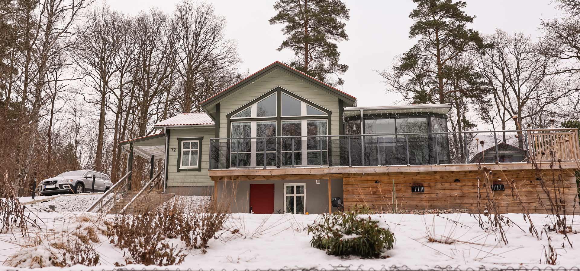 Byggde sitt drömhus på 84 kvm i suterräng