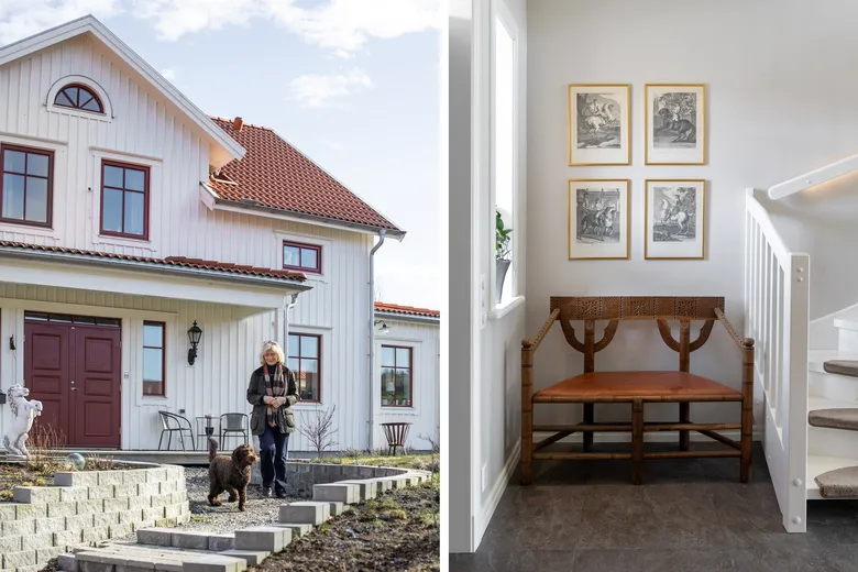 Entré till vitt hus